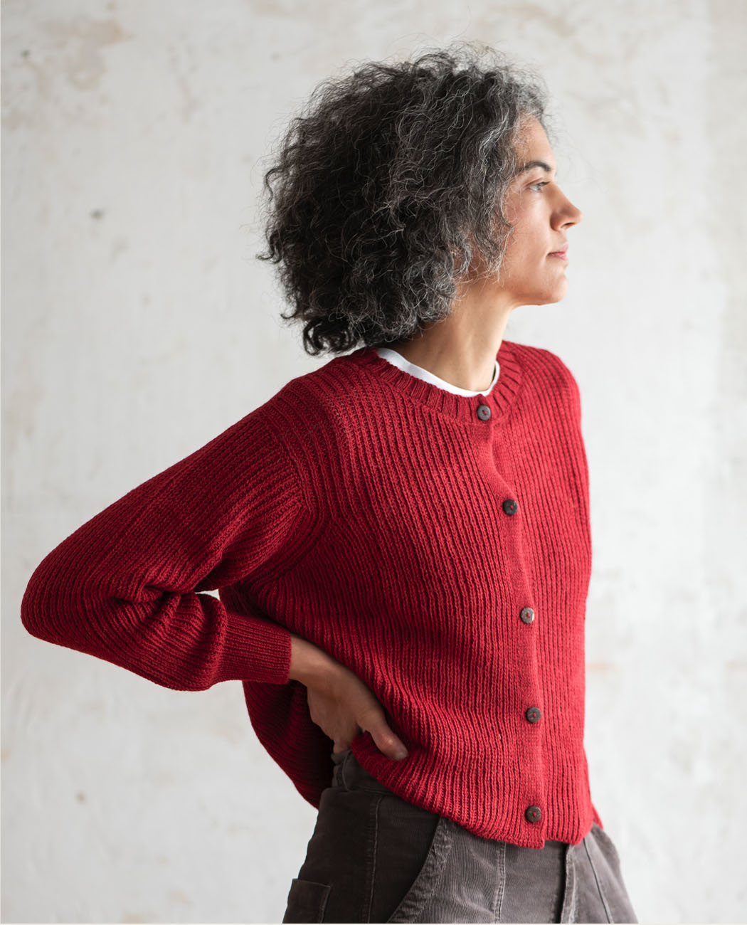 Cardigan Redondo